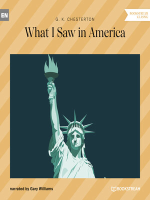 cover image of What I Saw in America (Unabridged)